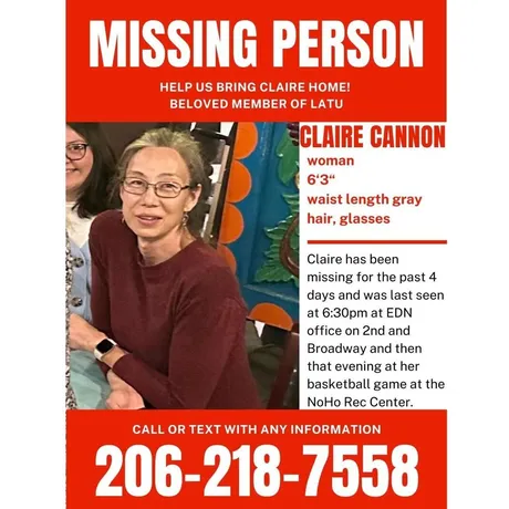 Claire Cannon Missing