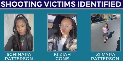 Schinara Patterson, Ki’Ziah Cone, and Zi’Myra Patterson killed in Las Vegas murder-suicide